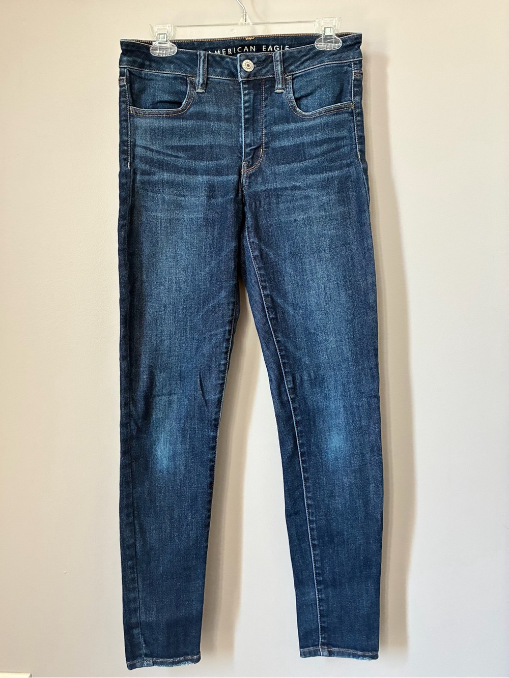 American Eagle Next Level Stretch Jeans Women’s Size 6 Regular Dark Wash Skinny